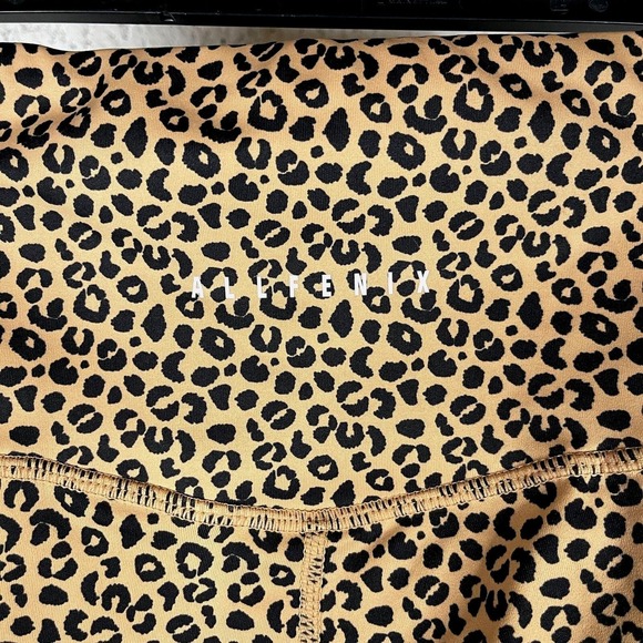 AllFenix Anthropologie Size S Sandy Cheetah Print High Waisted Athletic Leggings - Picture 5 of 7